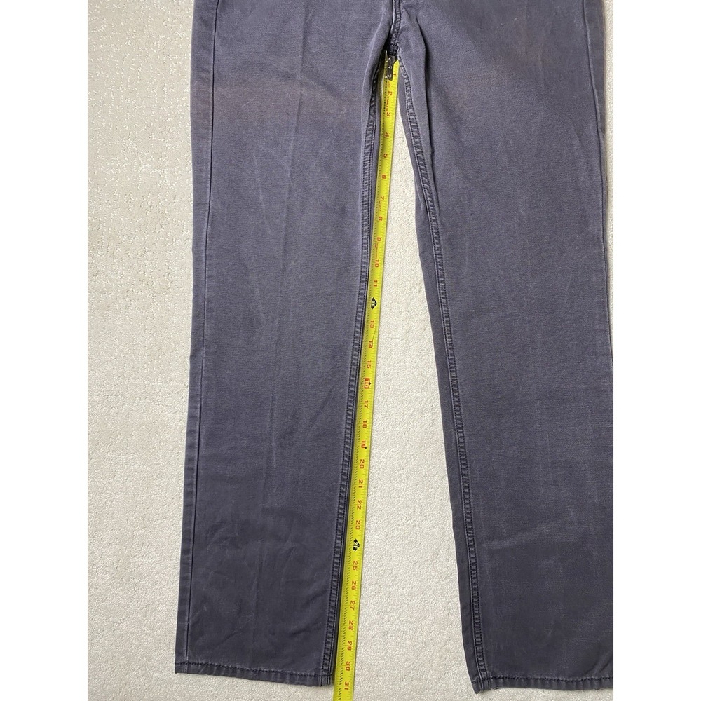 Levi's 514 Straight Fit Jeans Men's 31x32 Measured 30x31 Gray Light‎ Wash Denim - Picture 4 of 15